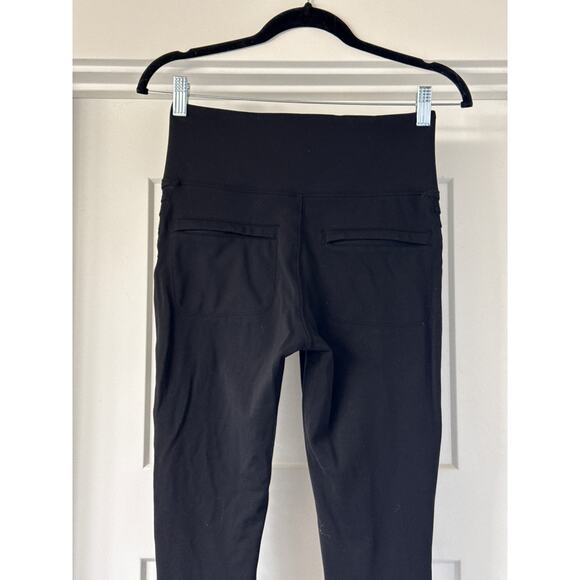 Athleta Black Delancey Moto Leggings Womens Size Small in Black - Picture 9 of 11